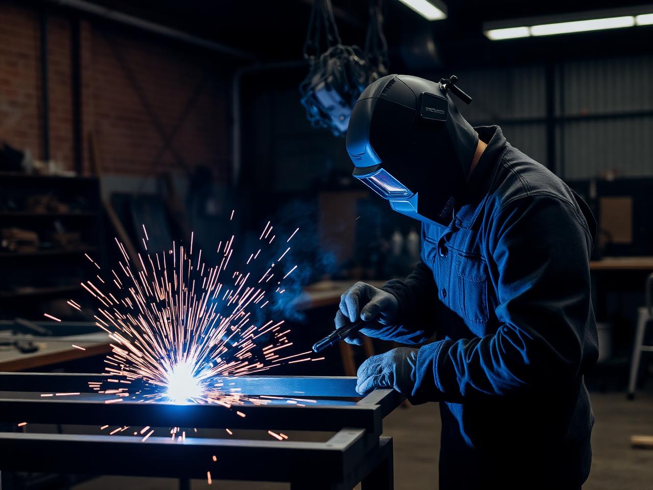 Welding and metal fabrication for furniture frames